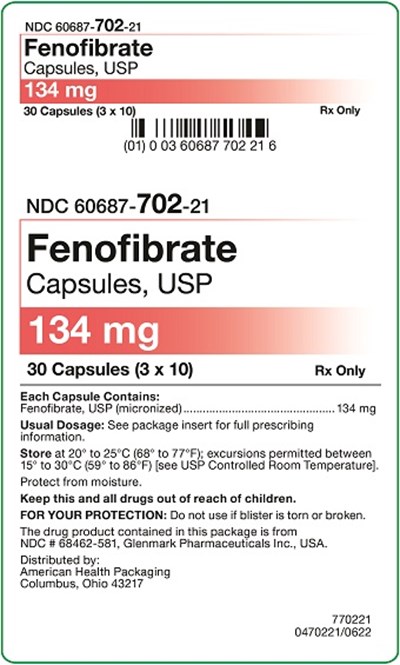 134 mg Carton.jpg 134 mg Fenofibrate Capsules Carton - 134 mg Carton